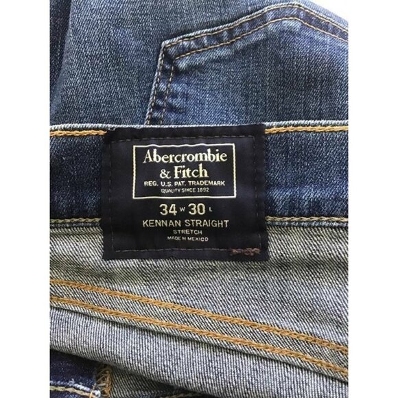 Abercrombie Fitch Jean Men 34 X 30 Kennan - Picture 7 of 8